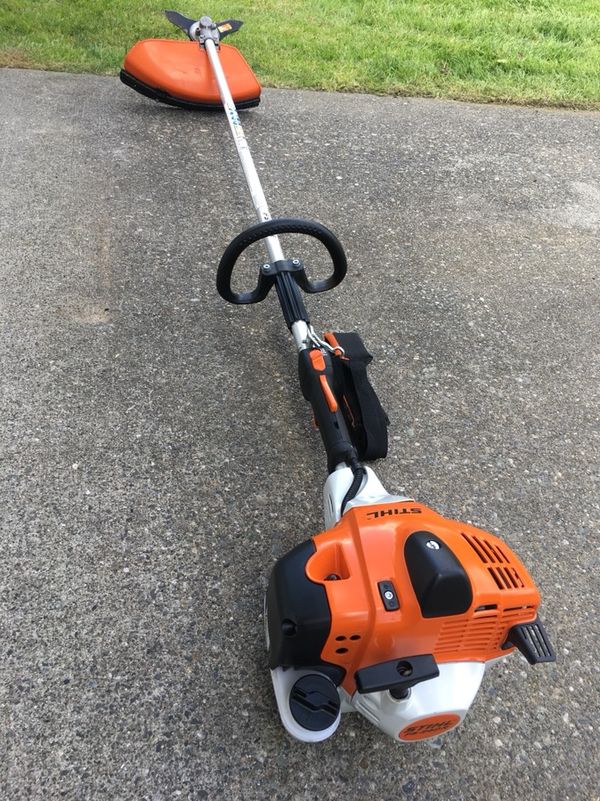 Stihl FS 240 R Commercial Heavy Duty - 38cc / Trimmer,with 3 knife ...