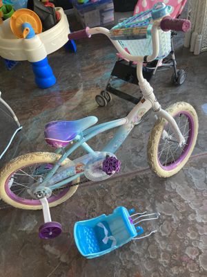 16” frozen bike with sled attachment for Sale in Chandler, AZ