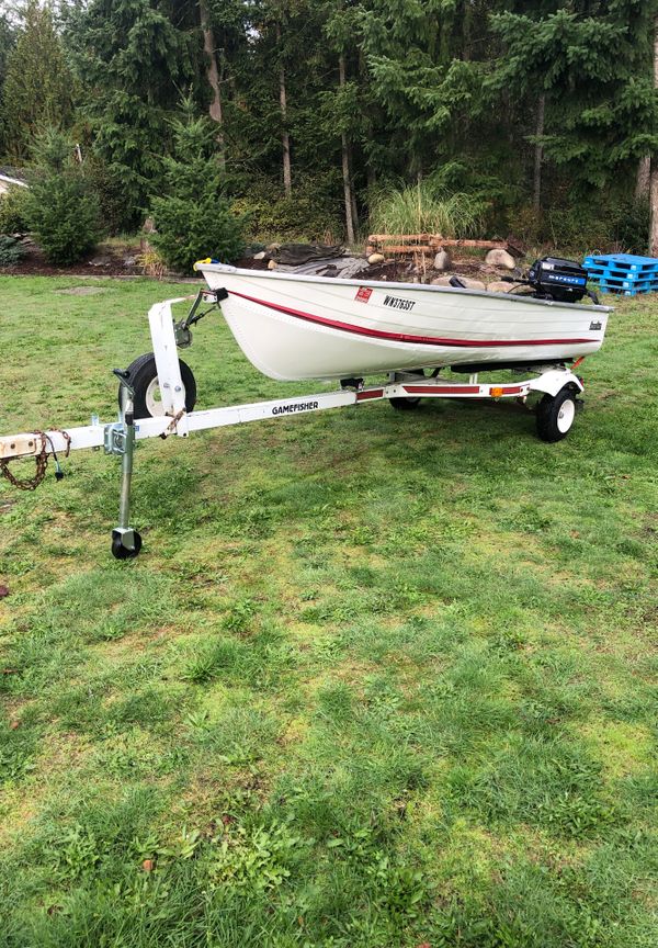 1965 Smoker Craft 12’ aluminum fishing boat 1600 obo for Sale in
