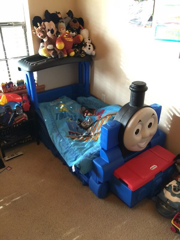 Little Tikes Thomas The Train Toddler Bed for Sale in ...