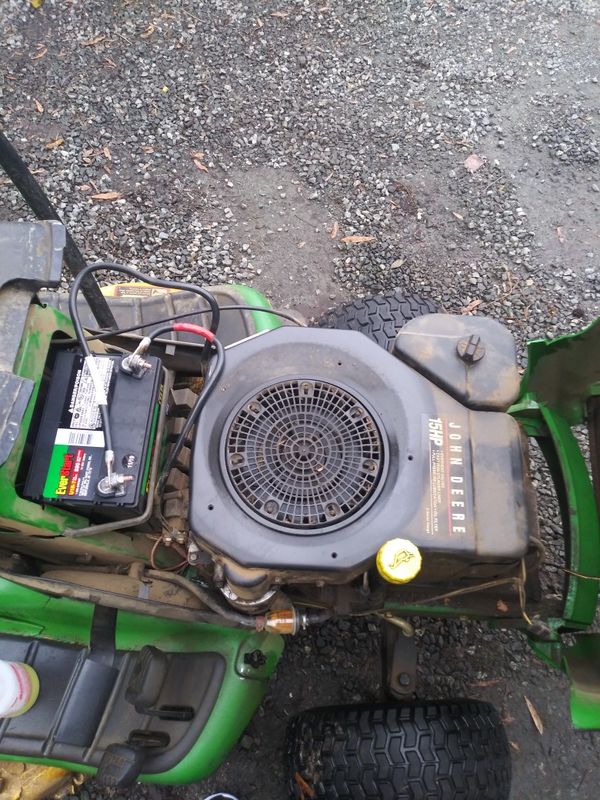 John Deere Lt155 Riding Mower Runs An Cuts Good 155hp 38deck For Sale In Burlington Nc Offerup