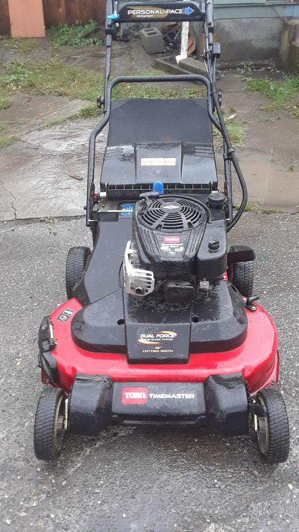 toro timemaster service manual
