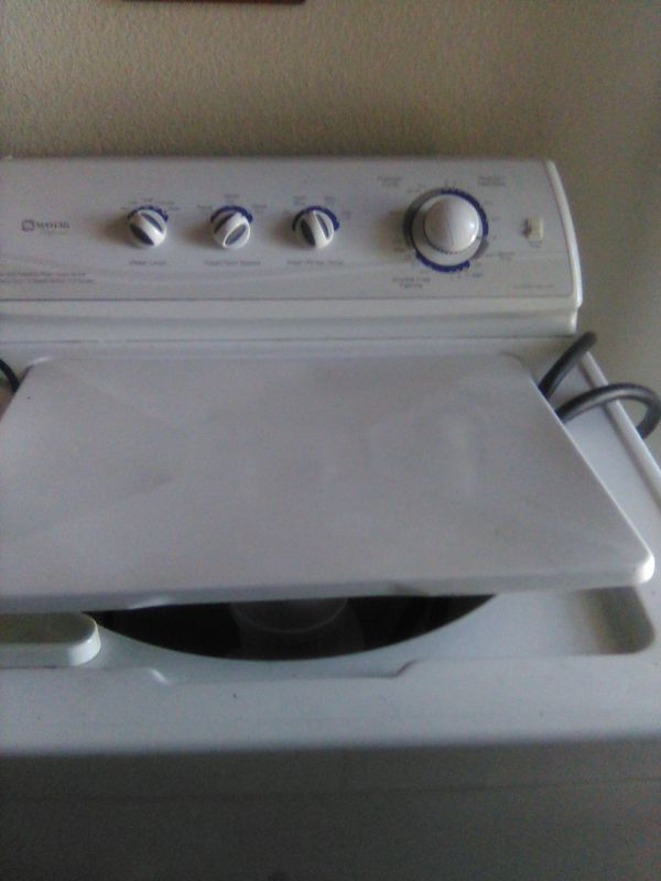 Maytag washer oversize capacity Plus Quiet Series Heavy Duty for Sale