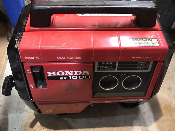 Honda Ex1000 Generator For Sale In Ham Lake Mn Offerup