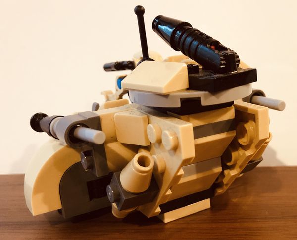 star wars battle droid tank lego