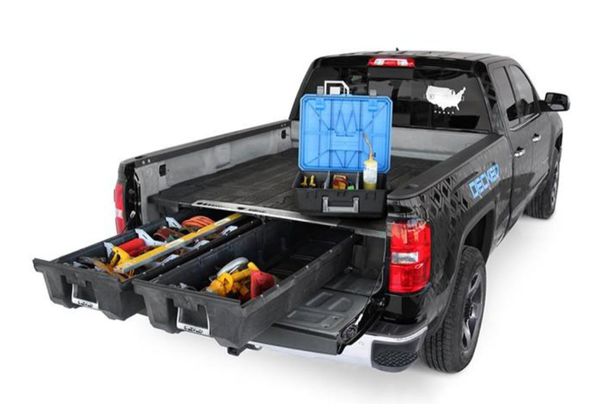 Toyota Tundra Decked in bed, tool box storage system for Sale in