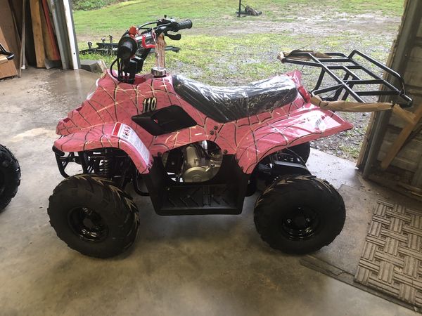 2020 Tao 110cc pink Spider-Man 4 wheeler! for Sale in Kings Mountain ...