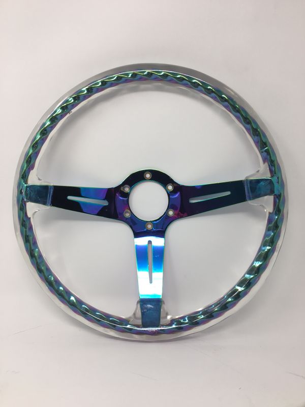 “Hitman” style steering wheel neo chrome for Sale in La Habra, CA OfferUp
