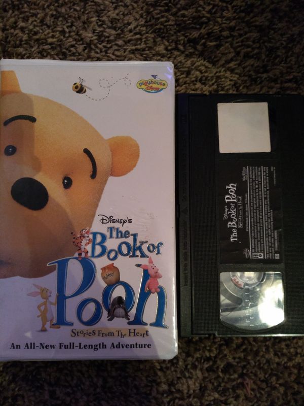 Disney's The Book Of POOH Stories From The Heart (VHS) for Sale in ...