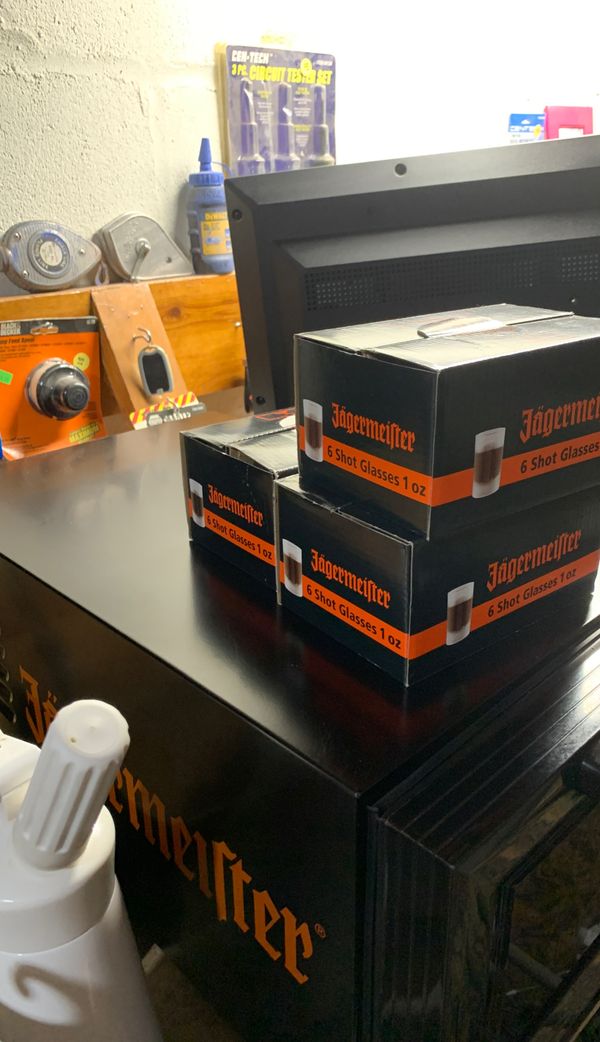 Jagermeister Shot Freezer ( with all the shot glasses) for Sale in