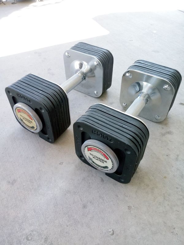 Hoist 45 lb Adjustable dumbbells for Sale in Las Vegas, NV OfferUp