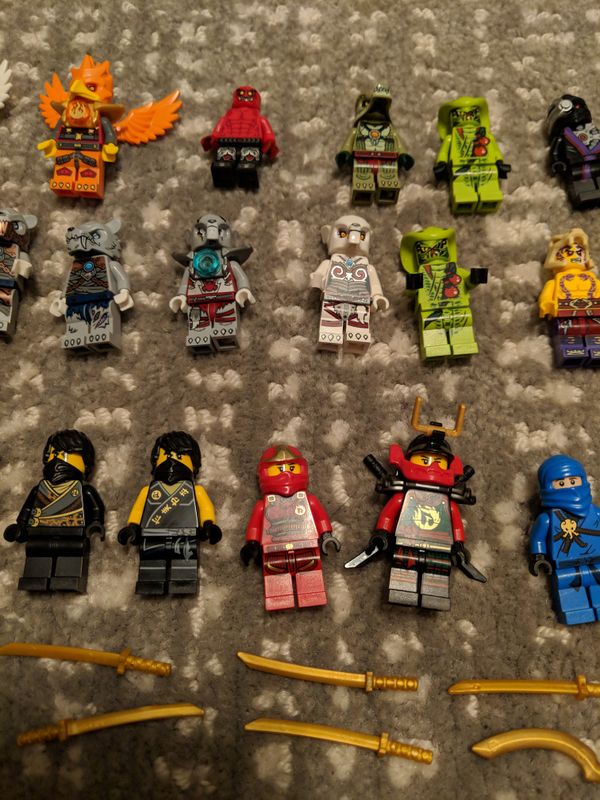 ninjago minifigure lot