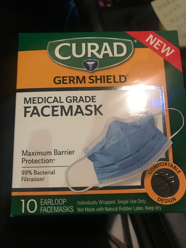 Curad medical grade face masks N98 coronavirus for Sale in Irvine, CA