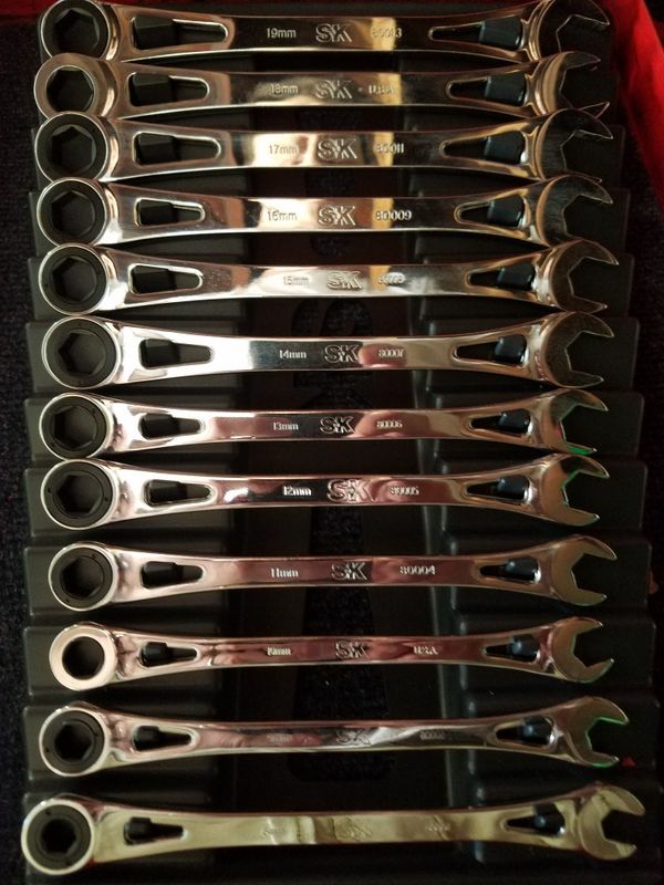 SK ratcheting wrench set metric X frame for Sale in Long Beach, CA