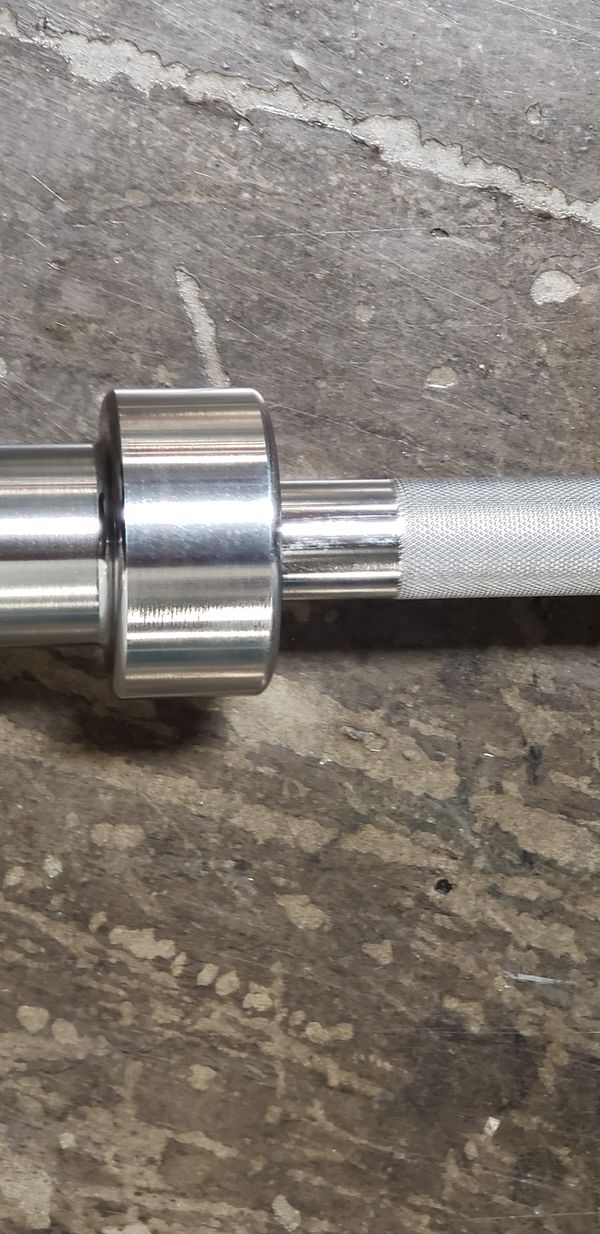 Olympic barbells 7ft 45 pounds. Price if firm for Sale in West