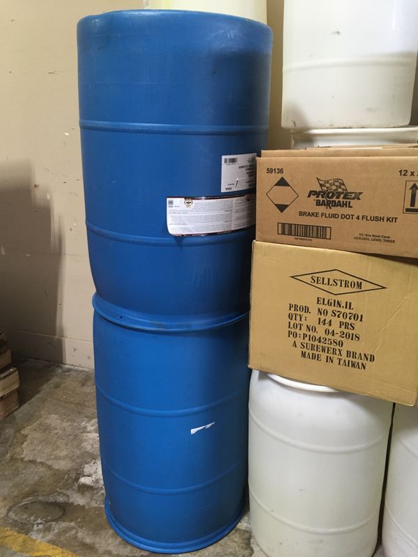 55 Gallon Plastic Drums Drum for Sale in Houston, TX OfferUp