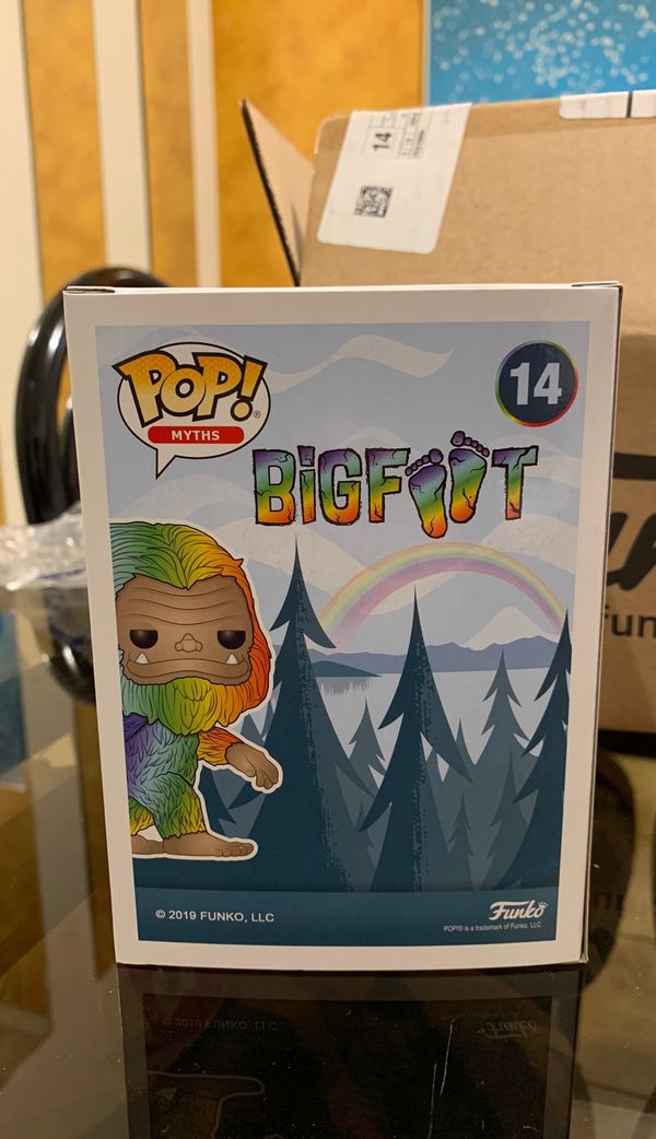 funko rainbow bigfoot