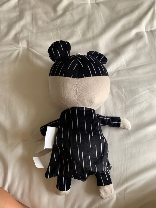 scary teddy plush