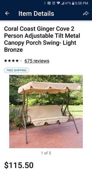 New and Used Porch swing for Sale in Charlotte NC - OfferUp
