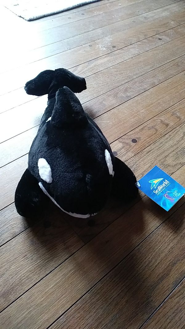 stuffed orca