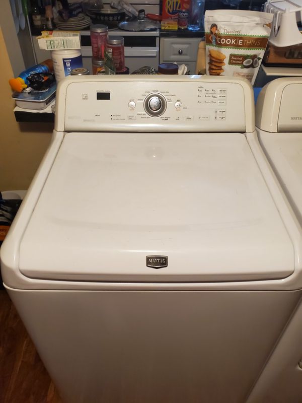 Maytag Bravos quiet series 300 Electric Washer and Dryer for Sale in