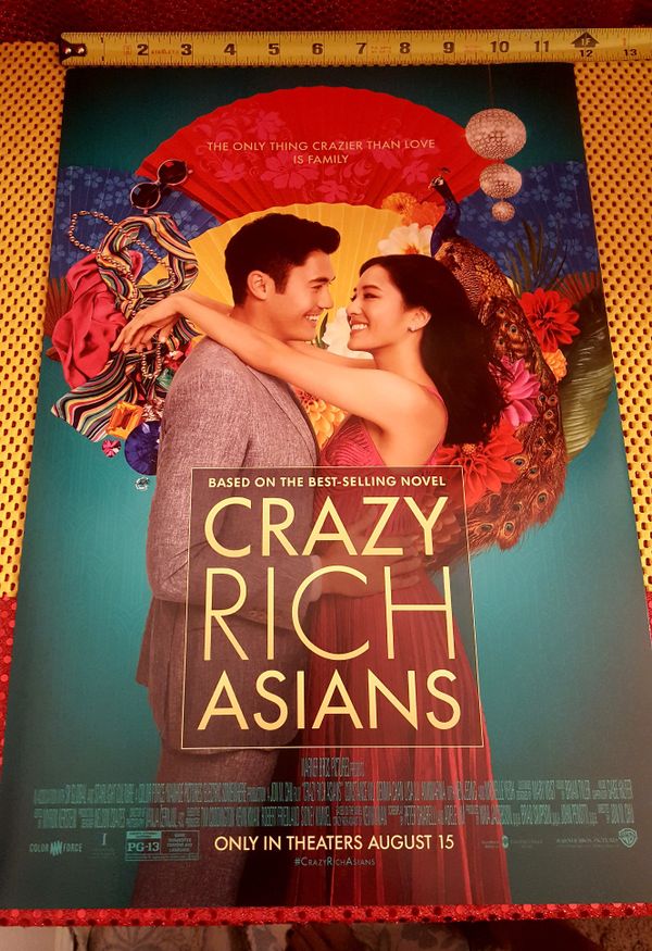 Crazy Rich Asians, 2018 Film Promo Poster for Sale in San Diego, CA ...