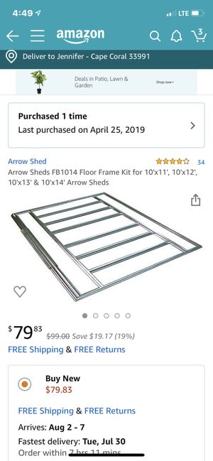 new and used shed for sale in fort myers, fl - offerup