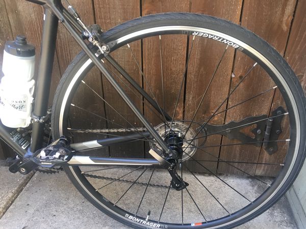 matte black road bike