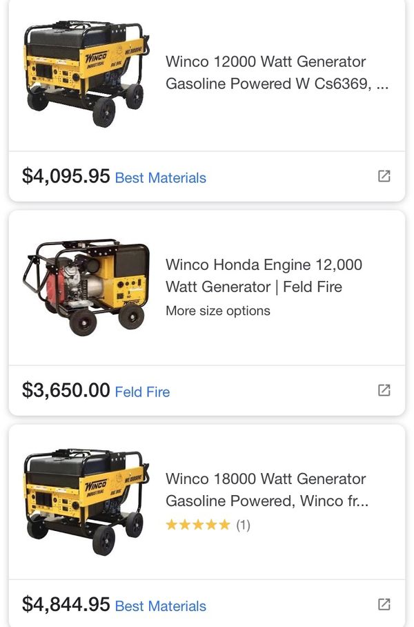 Winco Generator- [DX4500E] HIGH-END GENERATOR SELLING FOR ONLY $250 FIRM || NEEDS A NEW