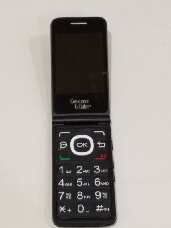 how to turn on consumer cellular flip phone