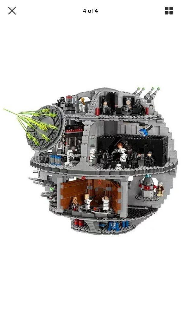 lego star wars death star 2008