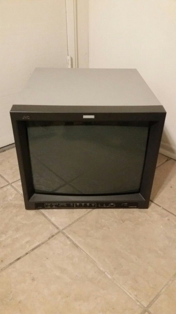 JVC TM-H1950CG 19 Inch CRT Color PVM Pro Video Monitor with original JVC RGB Expasion Card for 