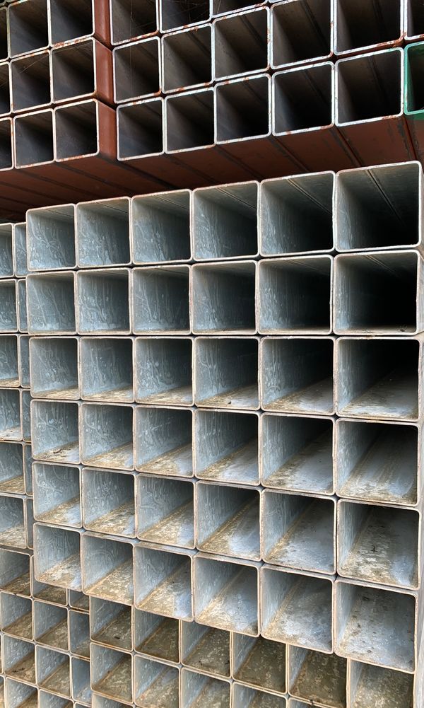 3” X 3” GALVANIZED SQUARE TUBING for Sale in Houston, TX OfferUp