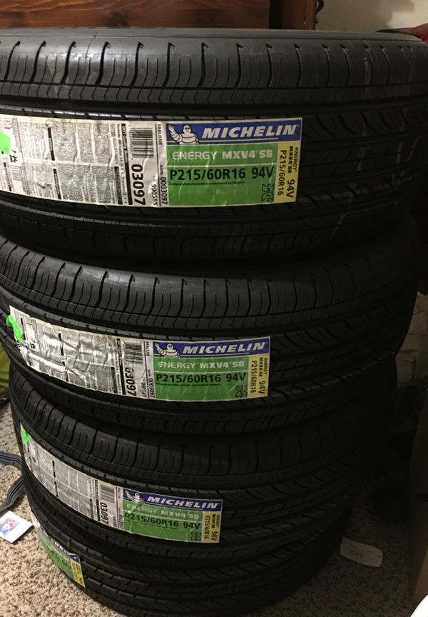 4 Michelin tires p215 /60r16 94v for Sale in Richardson, TX OfferUp