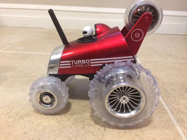 remote control thunder tumbler stunt vehicle