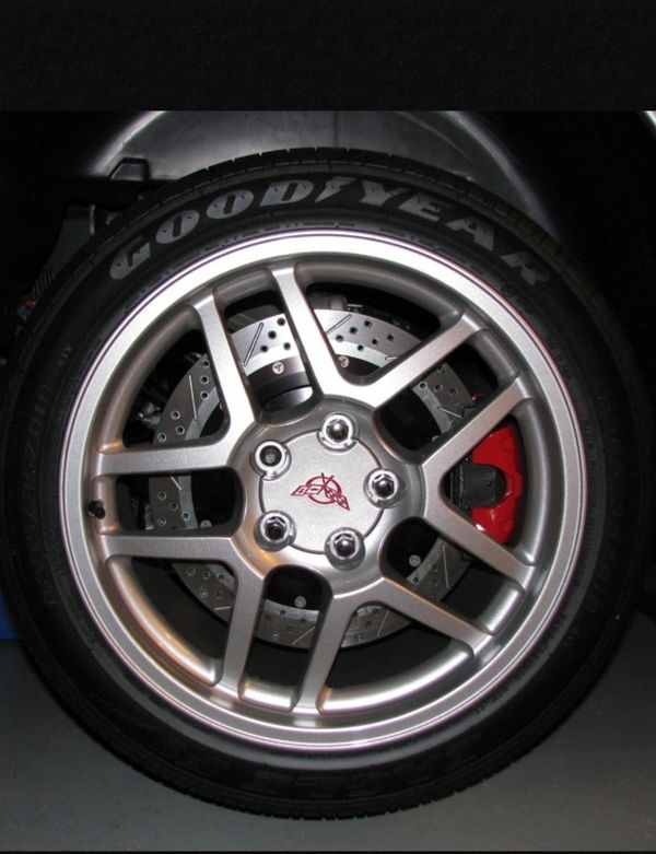 1997 2013 C5 C6 Corvette Baer REAR Big Brake Kit 2 Piece Rotors