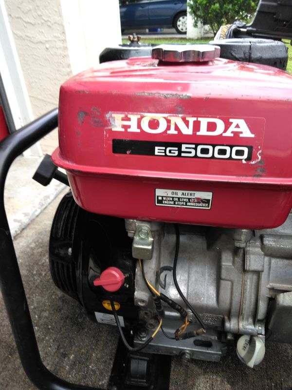 Honda eg5000 generator for Sale in Port St. Lucie, FL OfferUp