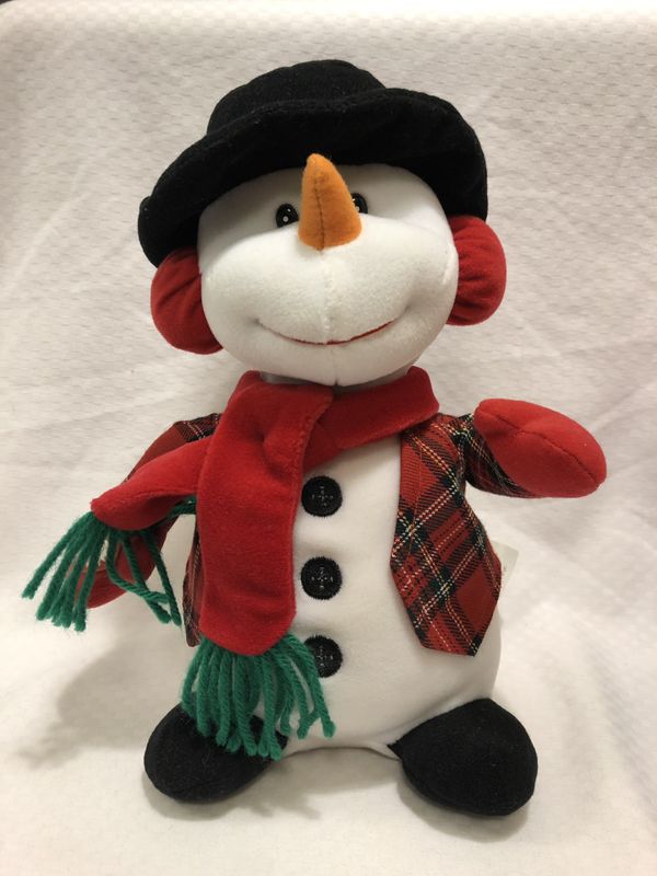 singing christmas plush