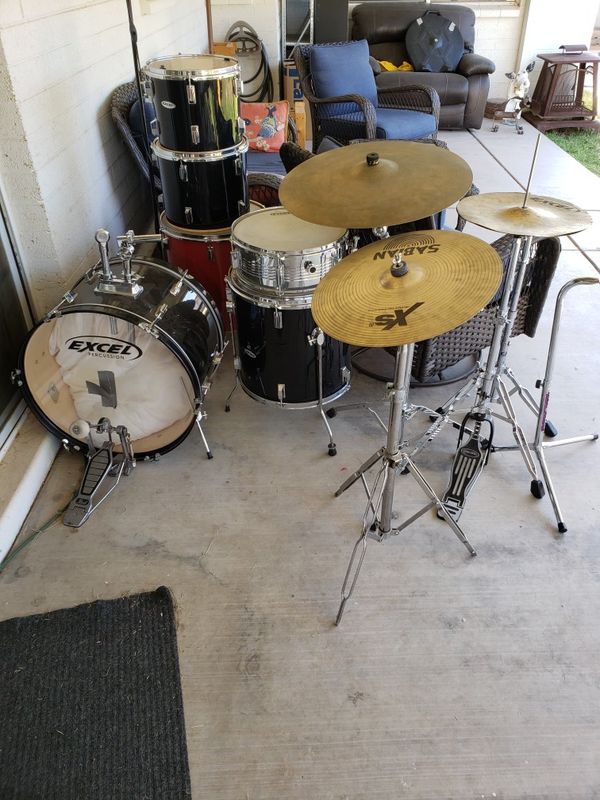 Drum set (EXCEL/EVANS) for Sale in Tempe, AZ OfferUp