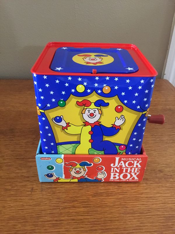 schylling jack in the box jester
