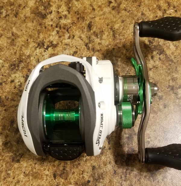 Lews Mach 1 Speed Spool Right Hand Baitcaster Saltwater