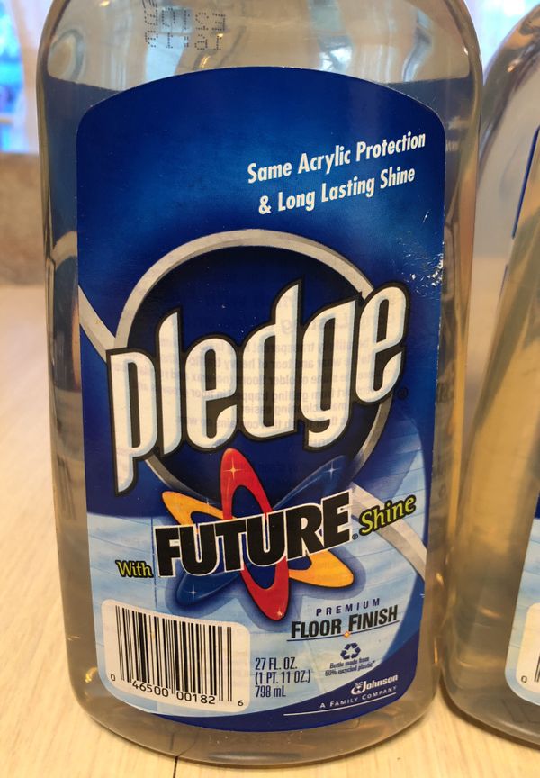 Lot of 4 Pledge Future Shine Premium Floor Finish Acrylic Protection 27