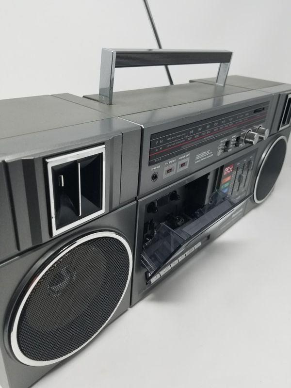 Panasonic Vintage Retro 1980's Boombox Cassette player with Detachable