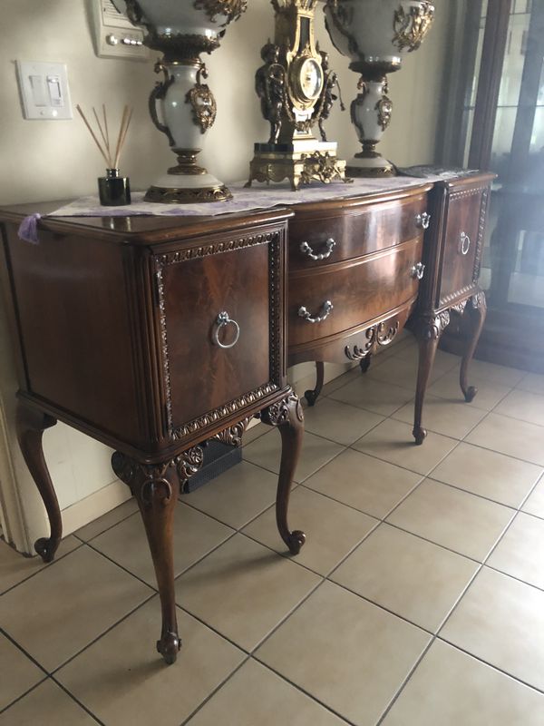 Antique Vintage Buffet Table for Sale in Miami, FL - OfferUp