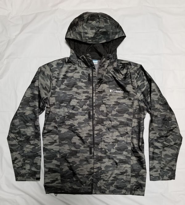 snow camo ski jacket