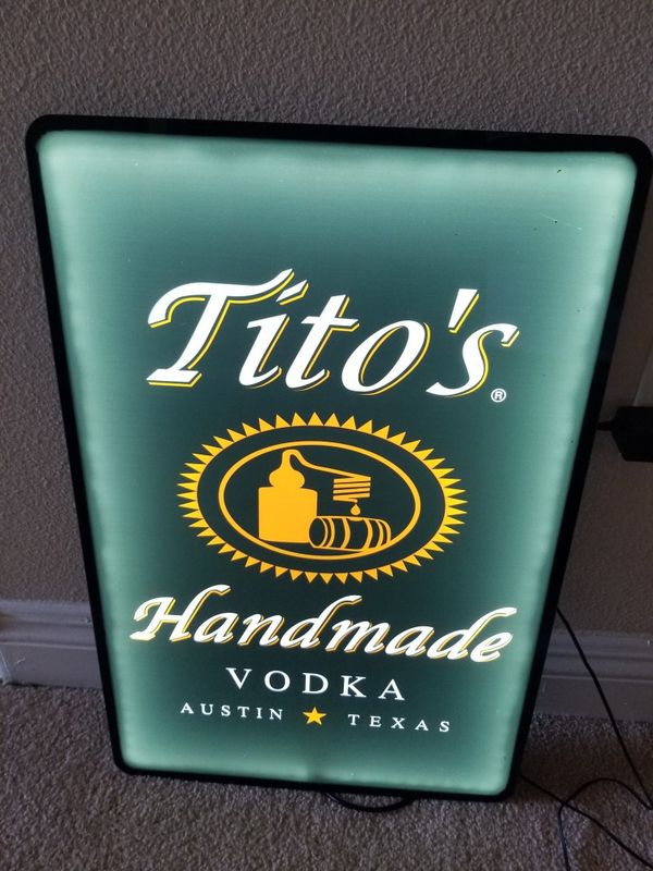 Tito's vodka. light up sign for Sale in Las Vegas, NV OfferUp