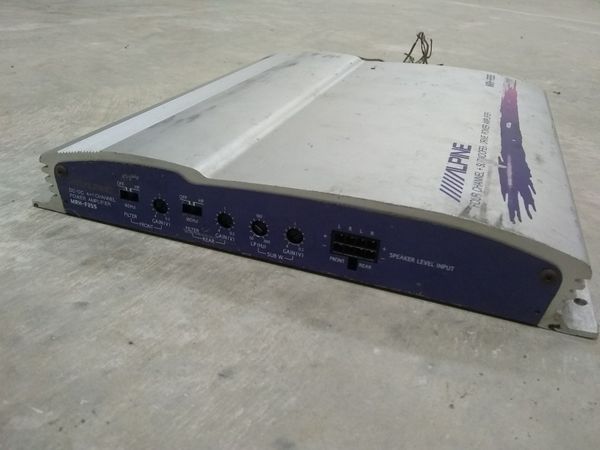Alpine MRH-F255 Four Channel + Subwoofer Drive Power Amplifier for Sale