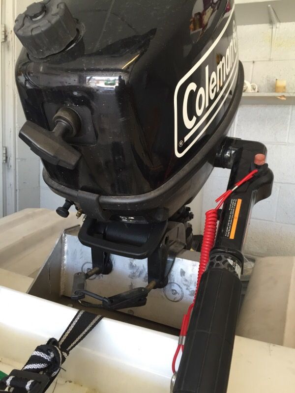 Coleman 5hp outboard motor priced to sell!!!! for Sale in Las Vegas, NV