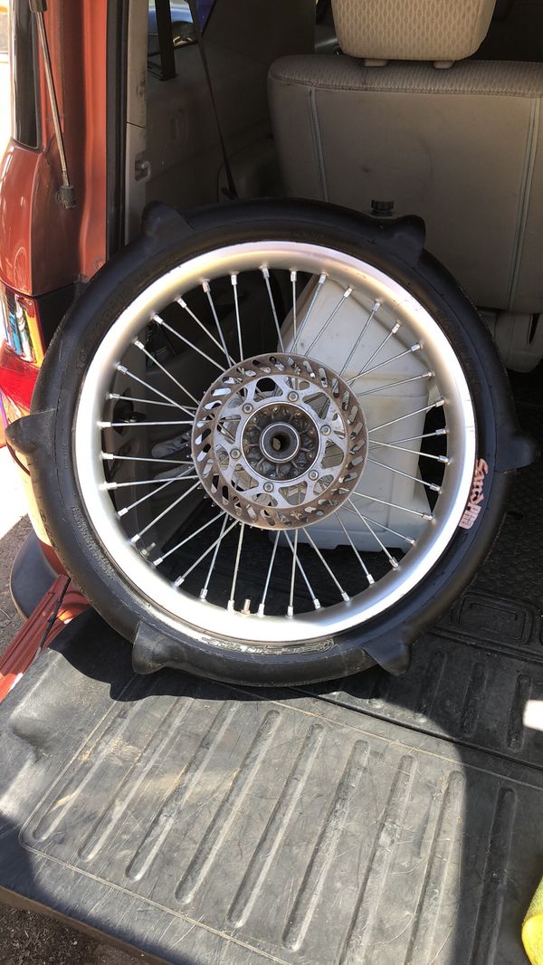 sanding bike rims