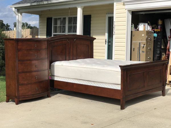 used queen bed and mattress